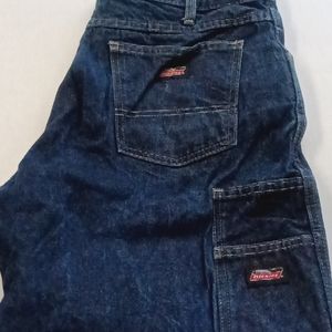 Dickie cargo blue shorts size 32